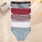 FINETOO Cotton Brief Panties For Women Breathable Letter Print Underwear Comfortable Everyday 5 Pie 5