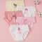 Cute Cartoon Cotton Girls Panties Soft Breathable Triangle Underwear For Kids 5 Or 10 Piece Set 1