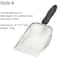 Stainless Steel Cat Litter Scoop Long Handle Metal Waste Shovel 7