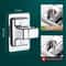 Adjustable Shower Head Holder Wall Mounted Self Adhesive Bracket 1