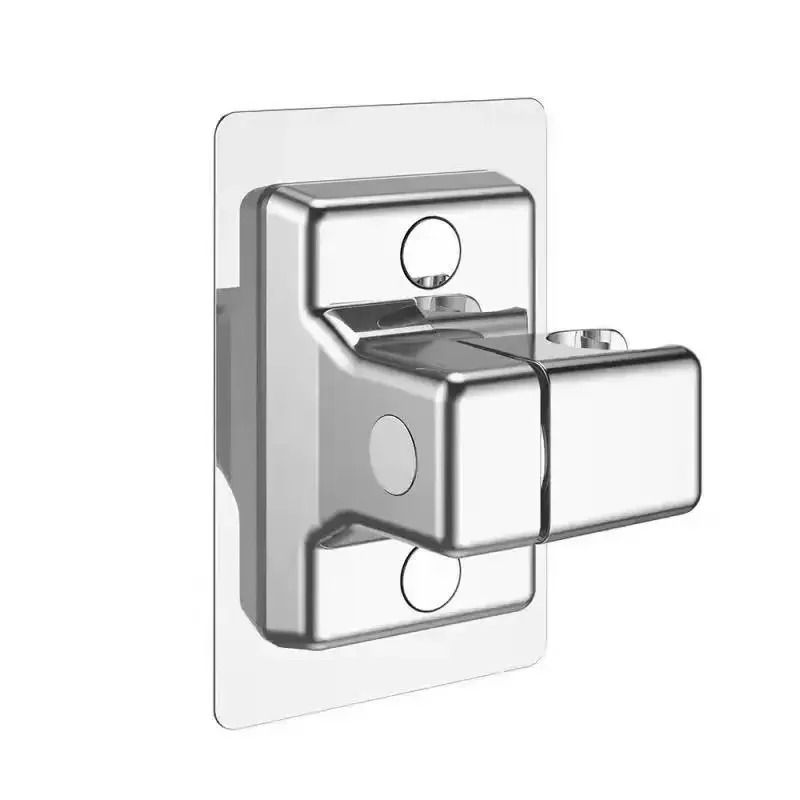 Adjustable Shower Head Holder Wall Mounted Self Adhesive Bracket 4
