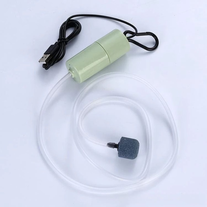 USB Aquarium Air Pump Mini Oxygenator Silent Aerator For Fish Tank 8