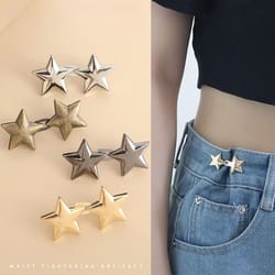 adjustable jeans button clips waist tightener snap button buckle