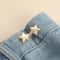 Adjustable Jeans Button Clips Waist Tightener Snap Button Buckle 8