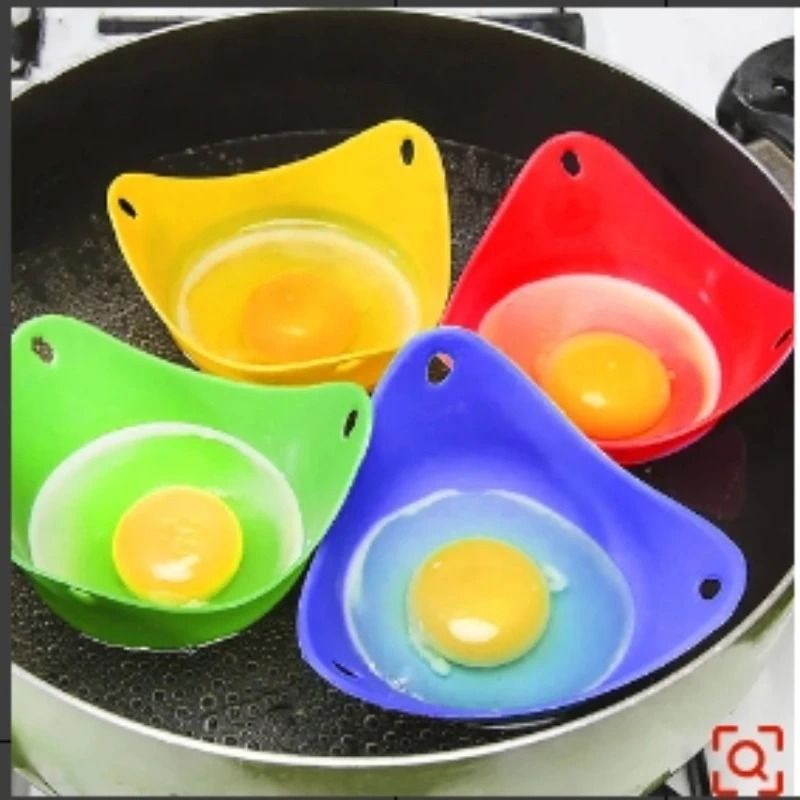 Silicone Egg Poacher Cup Microwave Air Fryer Egg Cooking Mold 0