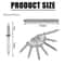 Carbon Steel Non Marking Nails For Seamless Baseboard Installation Set 2