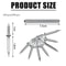 Carbon Steel Non Marking Nails For Seamless Baseboard Installation Set 2