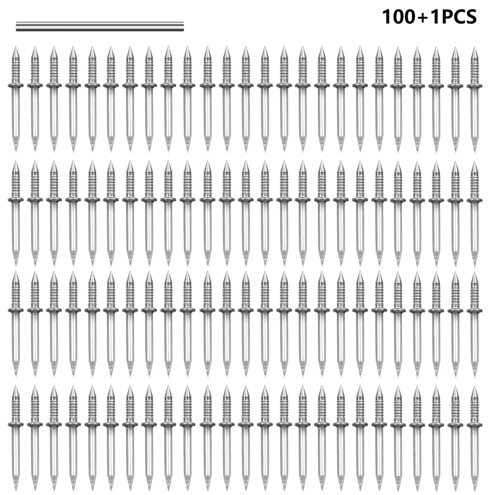 Carbon Steel Non Marking Nails For Seamless Baseboard Installation Set 7