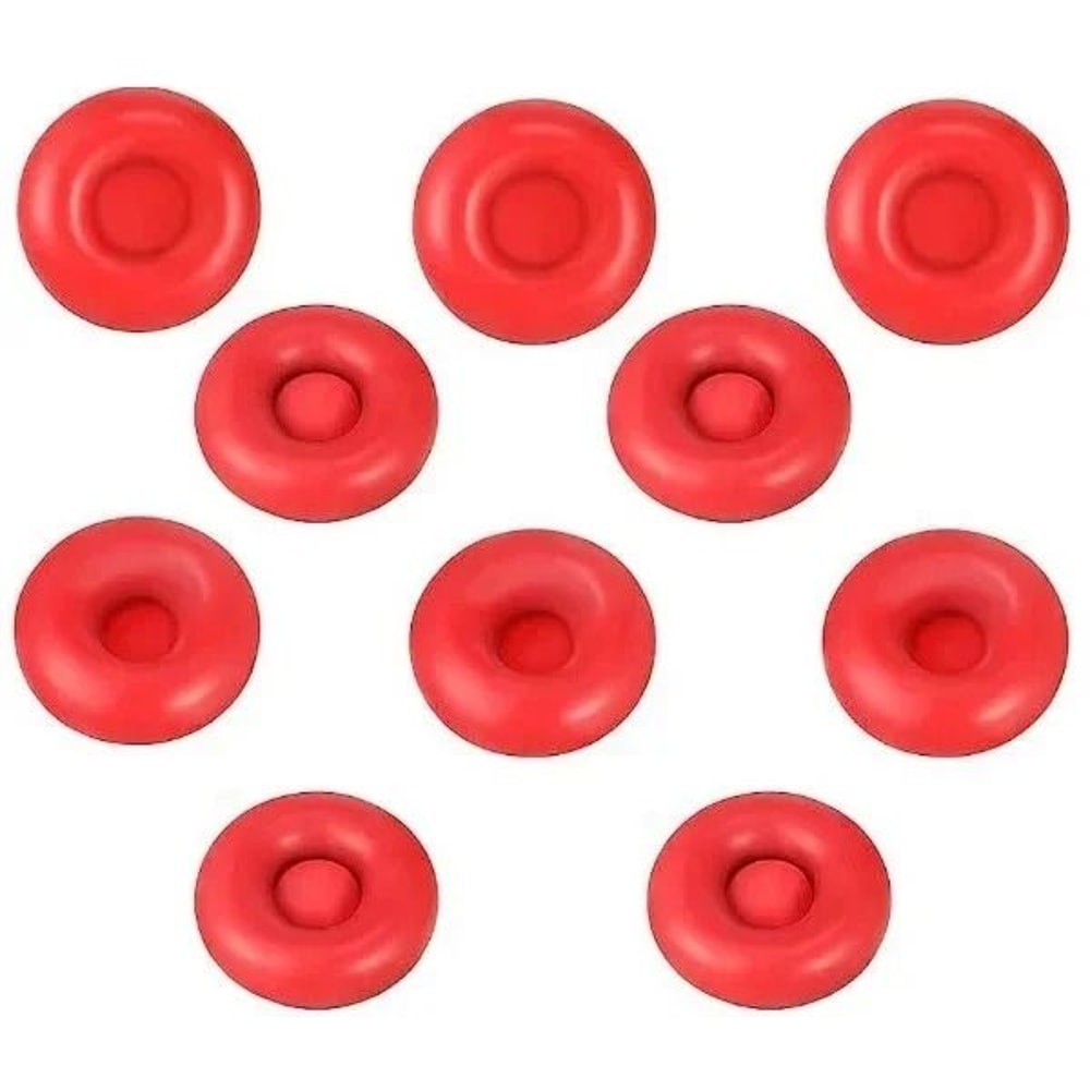 Red Caulk Saving Caps Silicone Caulk Sealer Saver For Open Tubes 6