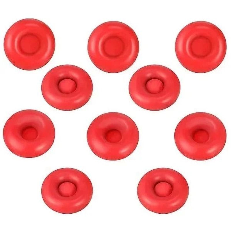 Red Caulk Saving Caps Silicone Caulk Sealer Saver For Open Tubes 6