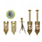 Self Drilling Drywall Anchors Screws Set For Gypsum Plasterboard Installation 1