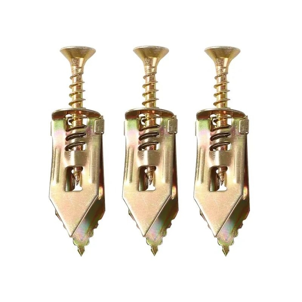 Self Drilling Drywall Anchors Screws Set For Gypsum Plasterboard Installation 5