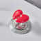 Heart Shaped Toilet Flush Button Decorative Bathroom Tank Handle 5