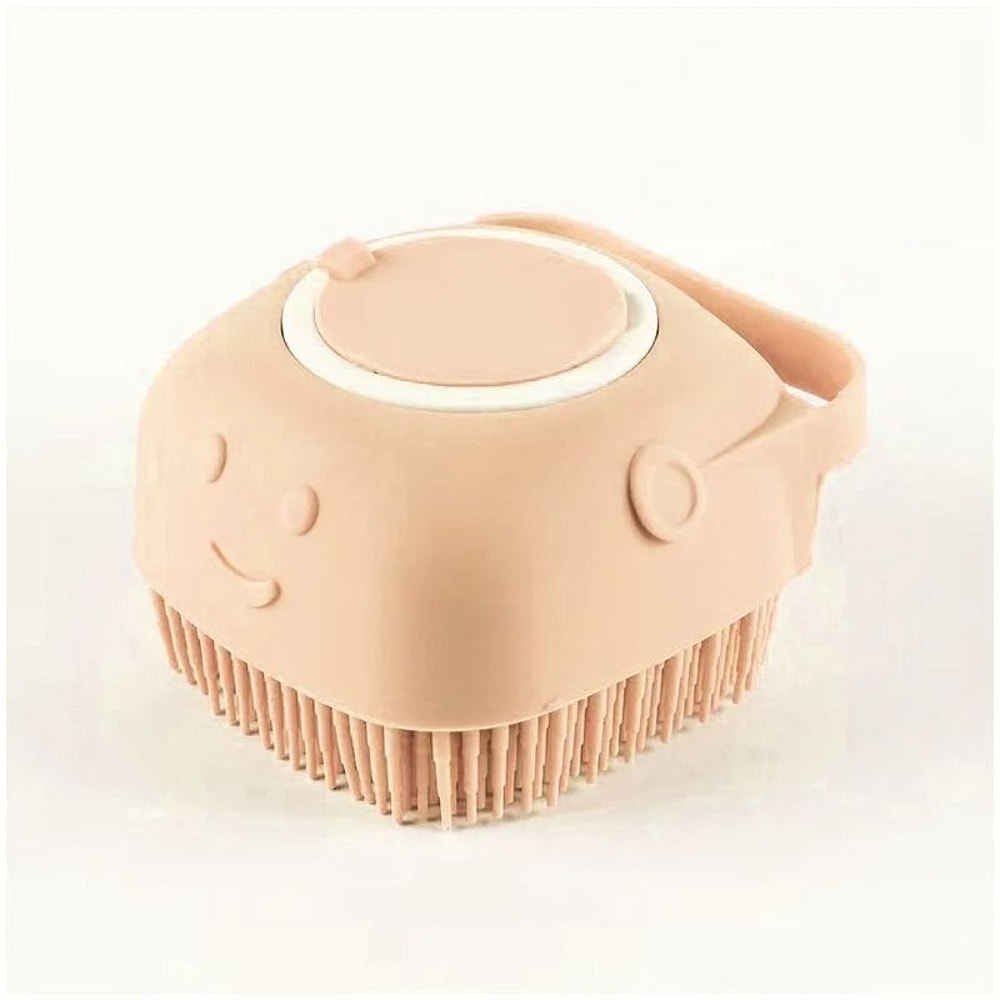 Pet Dog Shampoo Brush Silicone Bath Scrubber Massage Comb For Cats 9