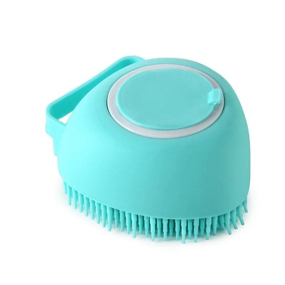 Pet Dog Shampoo Brush Silicone Bath Scrubber Massage Comb For Cats 10