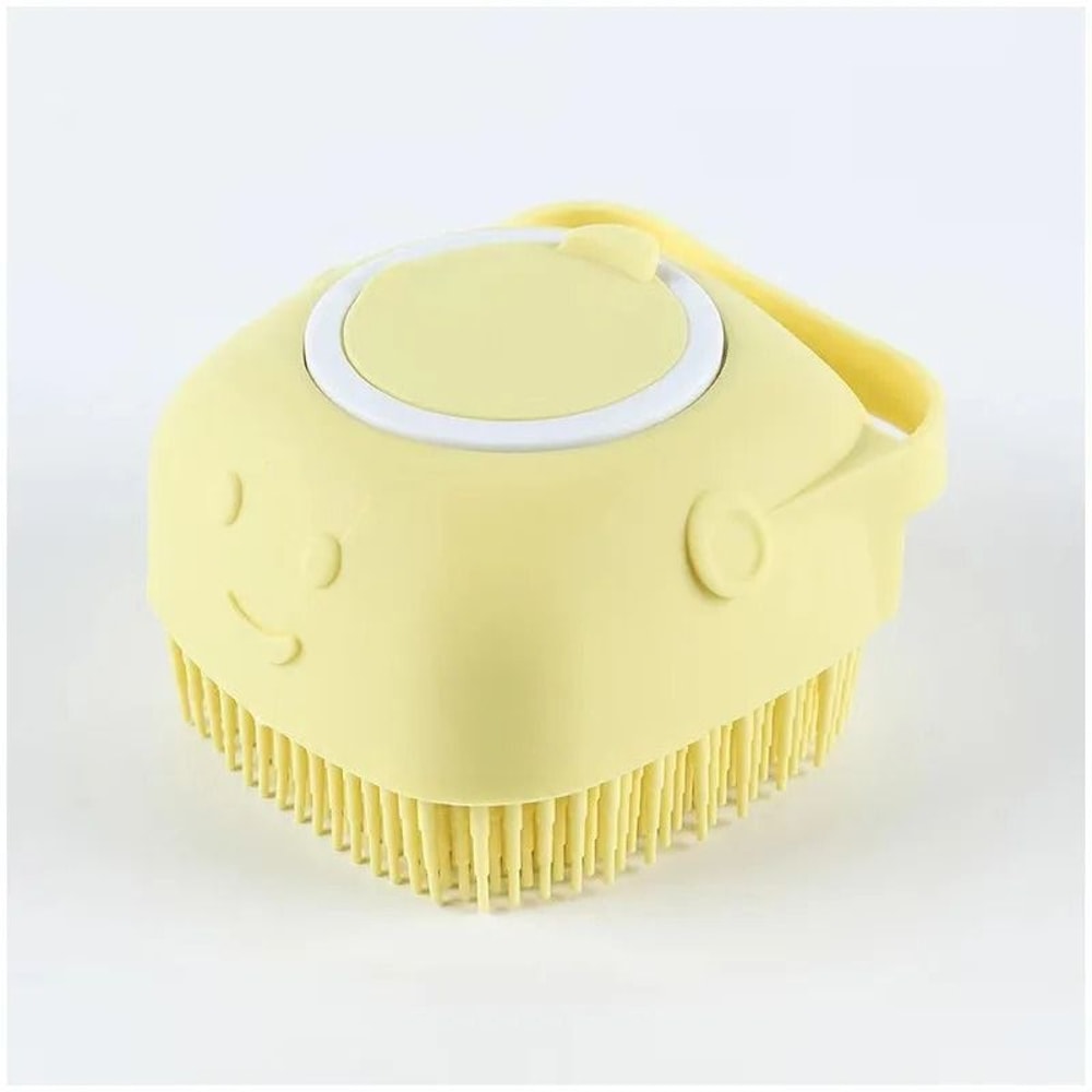 Pet Dog Shampoo Brush Silicone Bath Scrubber Massage Comb For Cats 6