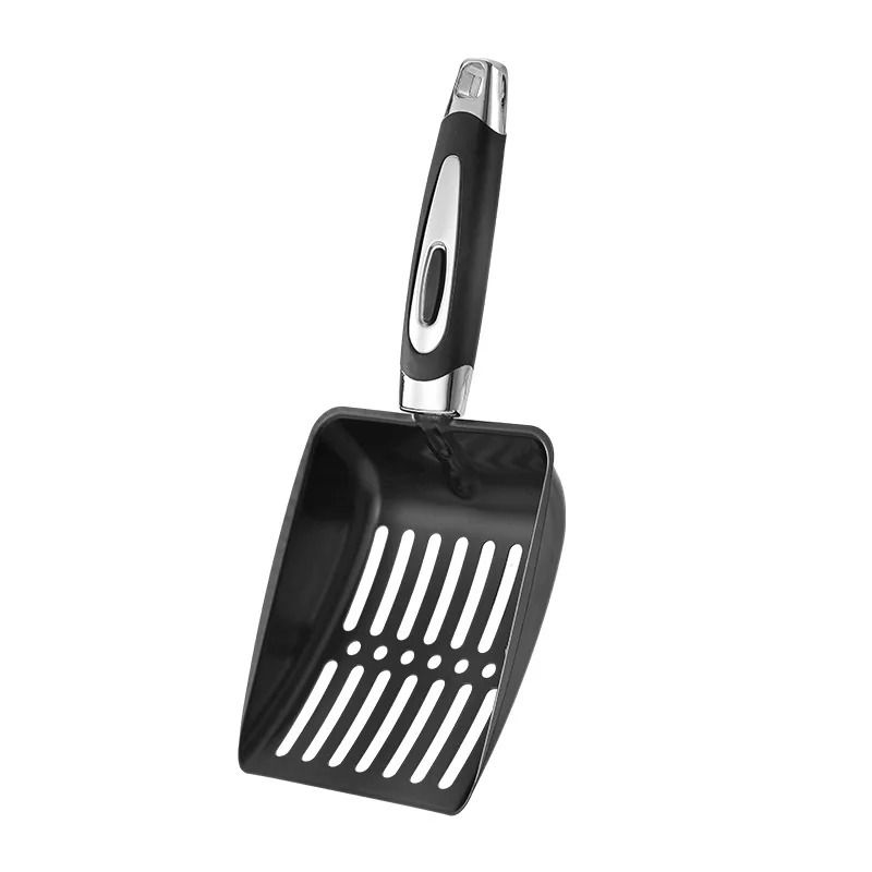 Stainless Steel Cat Litter Scoop Long Handle Pet Cleaning Shovel 6