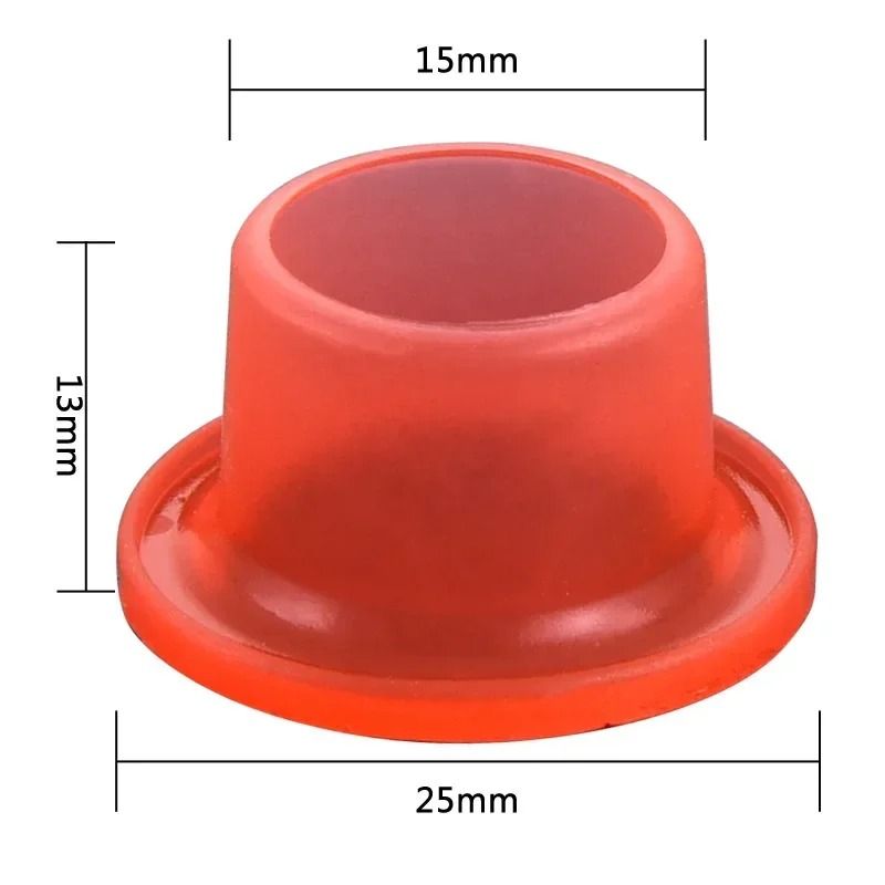 Faucet Leak Proof Silicone Sealing Gasket BSP Pipe Seal Buckle 50 Pieces 4