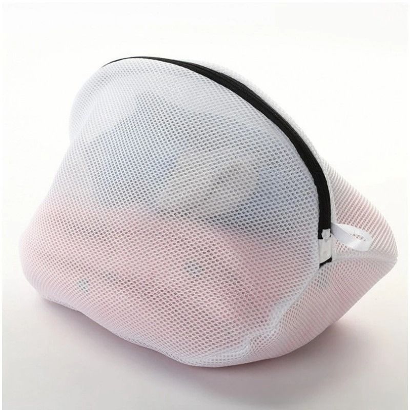 Mesh Shoe Washing Bag With Zipper For Sneakers Bras Socks And Delicates Laundry Protection Organize 4