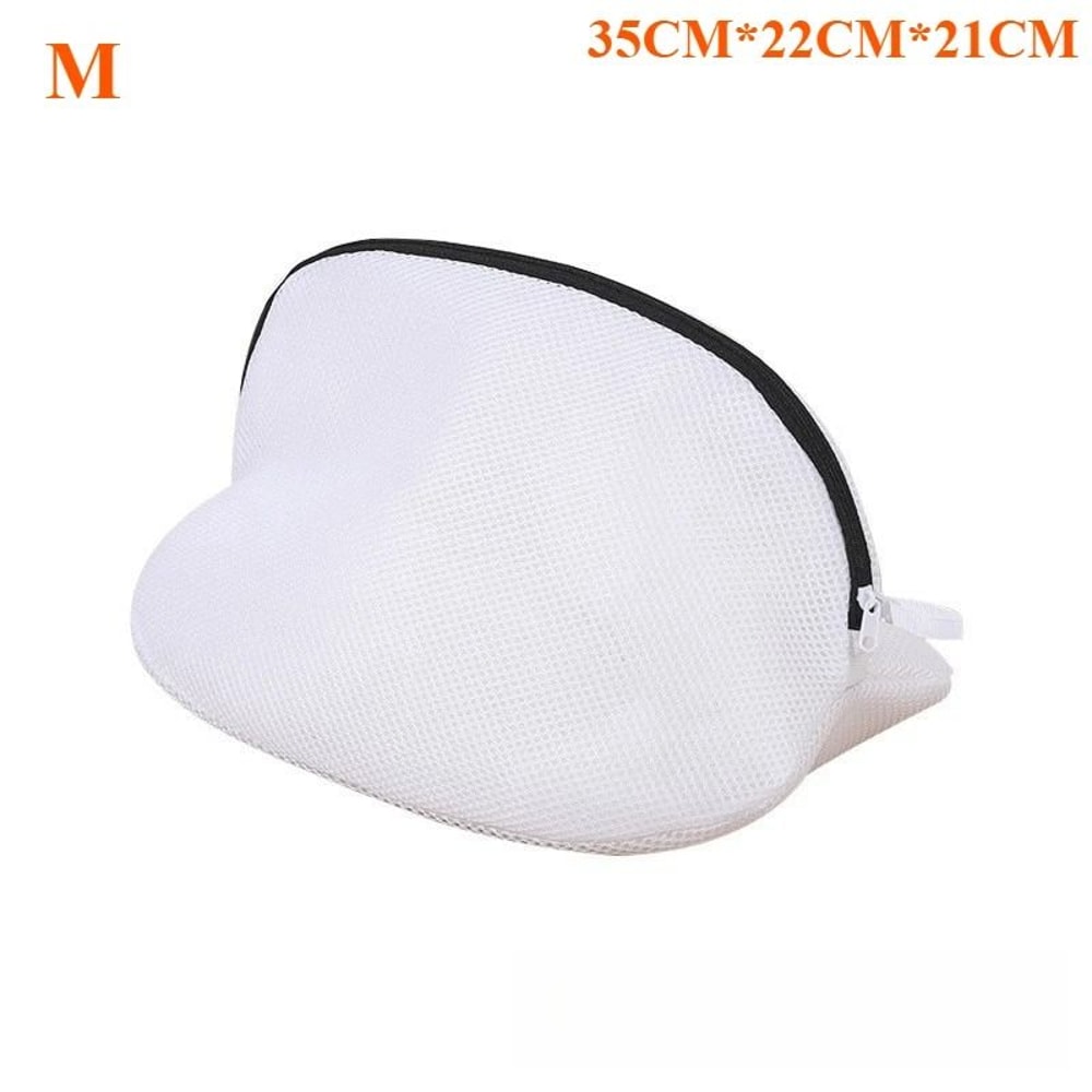 Mesh Shoe Washing Bag With Zipper For Sneakers Bras Socks And Delicates Laundry Protection Organize 6