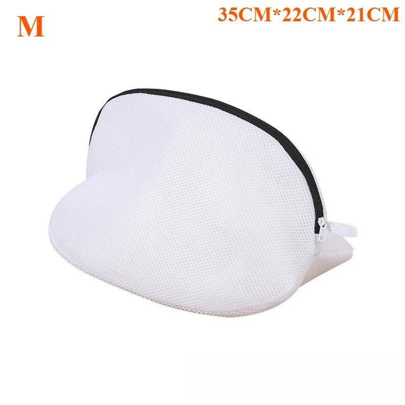 Mesh Shoe Washing Bag With Zipper For Sneakers Bras Socks And Delicates Laundry Protection Organize 6