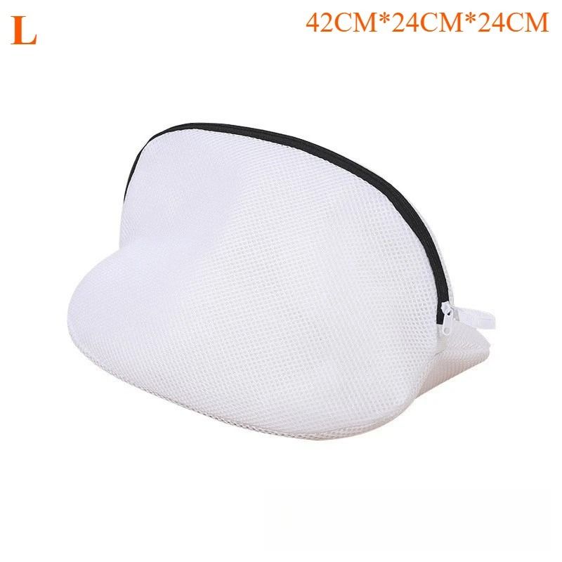 Mesh Shoe Washing Bag With Zipper For Sneakers Bras Socks And Delicates Laundry Protection Organize 7