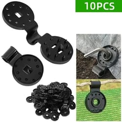 sunshade net clips for greenhouse and garden shade cloth secure fastening set of 10