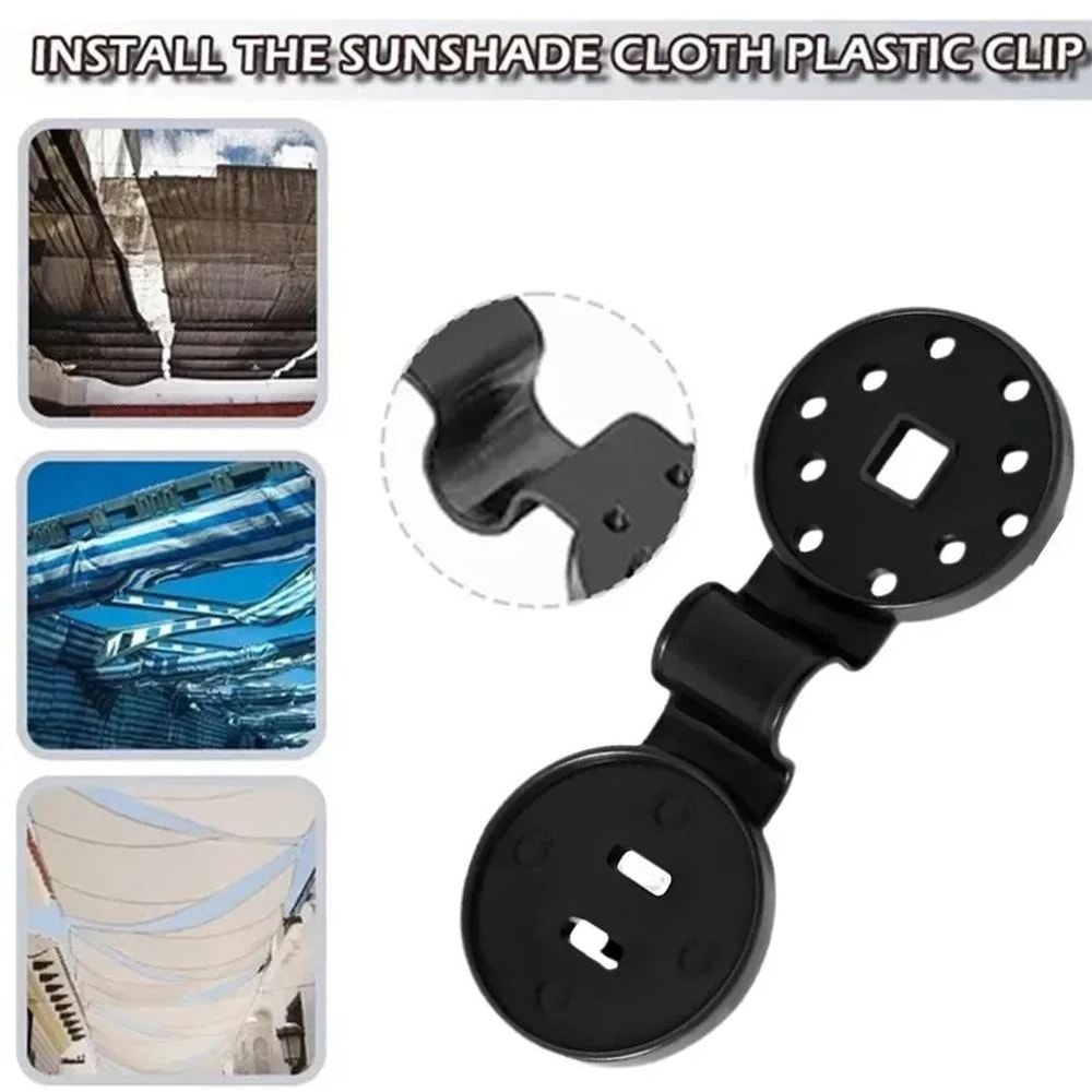Sunshade Net Clips For Greenhouse And Garden Shade Cloth Secure Fastening Set Of 10 1