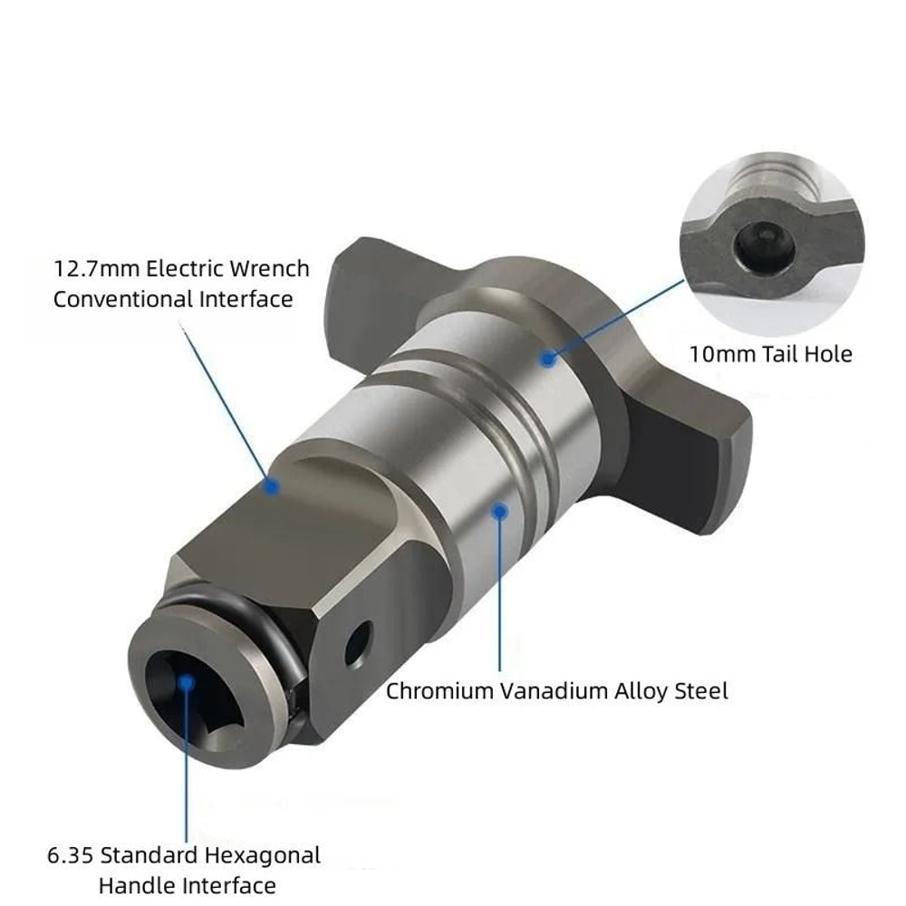 Electric Wrench Spindle Anvil Replacement For Worx Power Tools 2