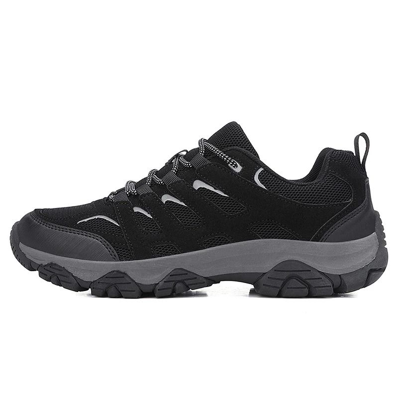 Mens Outdoor Hiking Shoes Breathable Non Slip Wear Resistant Trail Sneakers 6