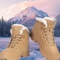 Mens Winter High Top Casual Snow Boots Non Slip Plush Thick Cotton Footwear 1
