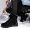 Mens Winter High Top Casual Snow Boots Non Slip Plush Thick Cotton Footwear 5
