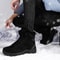 Mens Winter High Top Casual Snow Boots Non Slip Plush Thick Cotton Footwear 5
