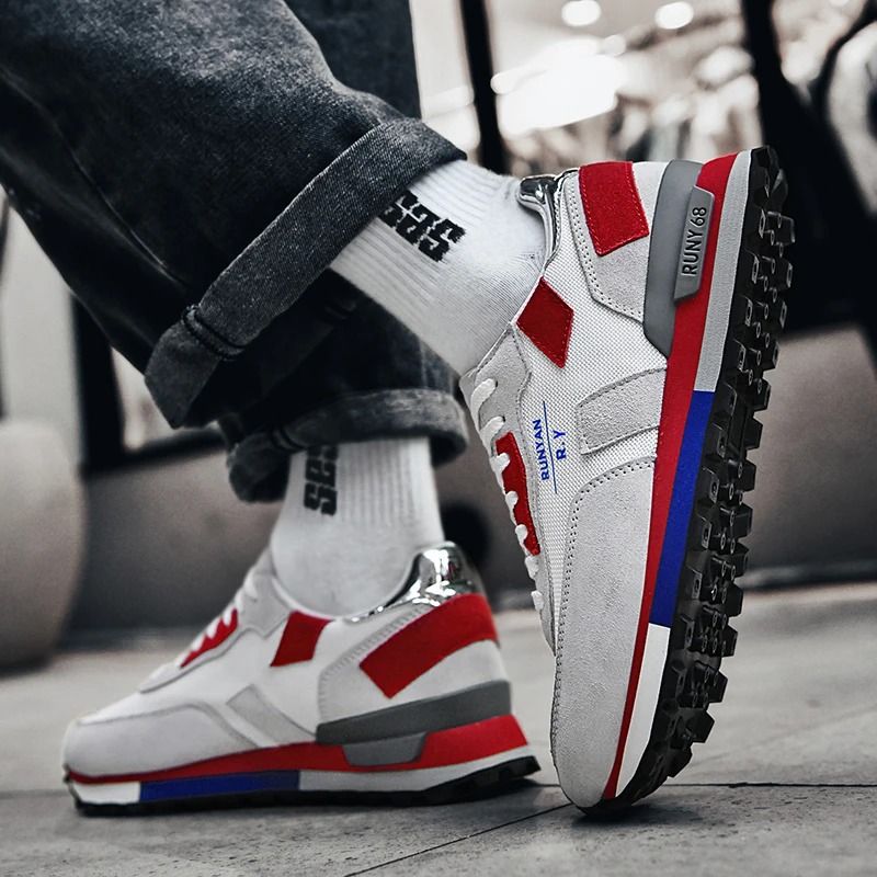 Mens Casual Sports Running Shoes Athletic Forrest Gump Style Sneakers 4