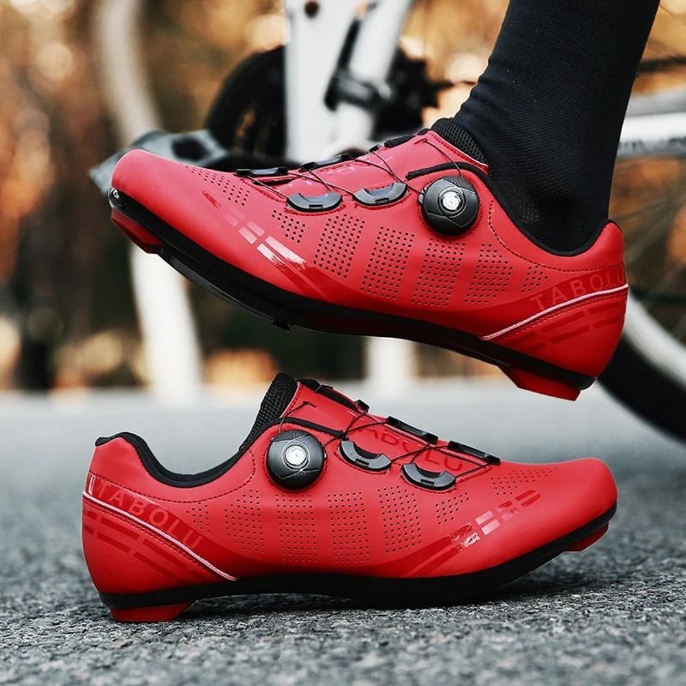 Road Cycling Shoes For Men And Women SPD Compatible Racing Bicycle Footwear 4