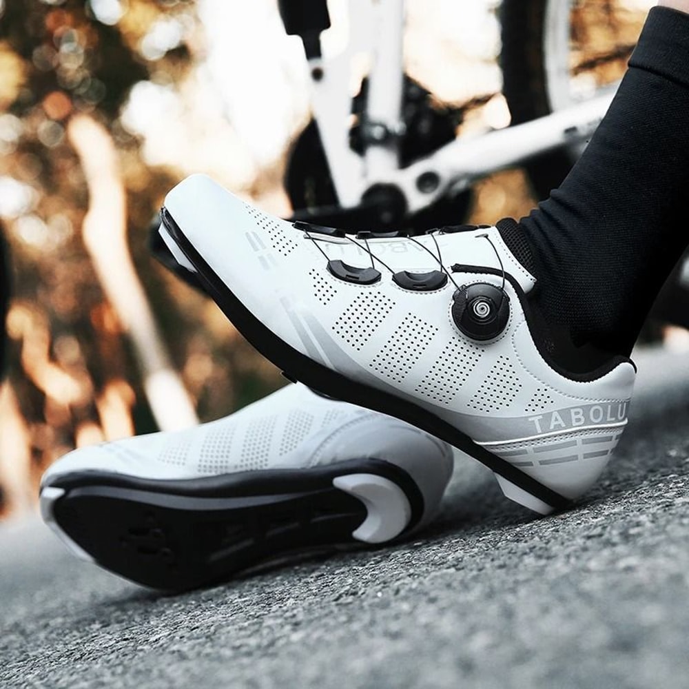 Road Cycling Shoes For Men And Women SPD Compatible Racing Bicycle Footwear 5