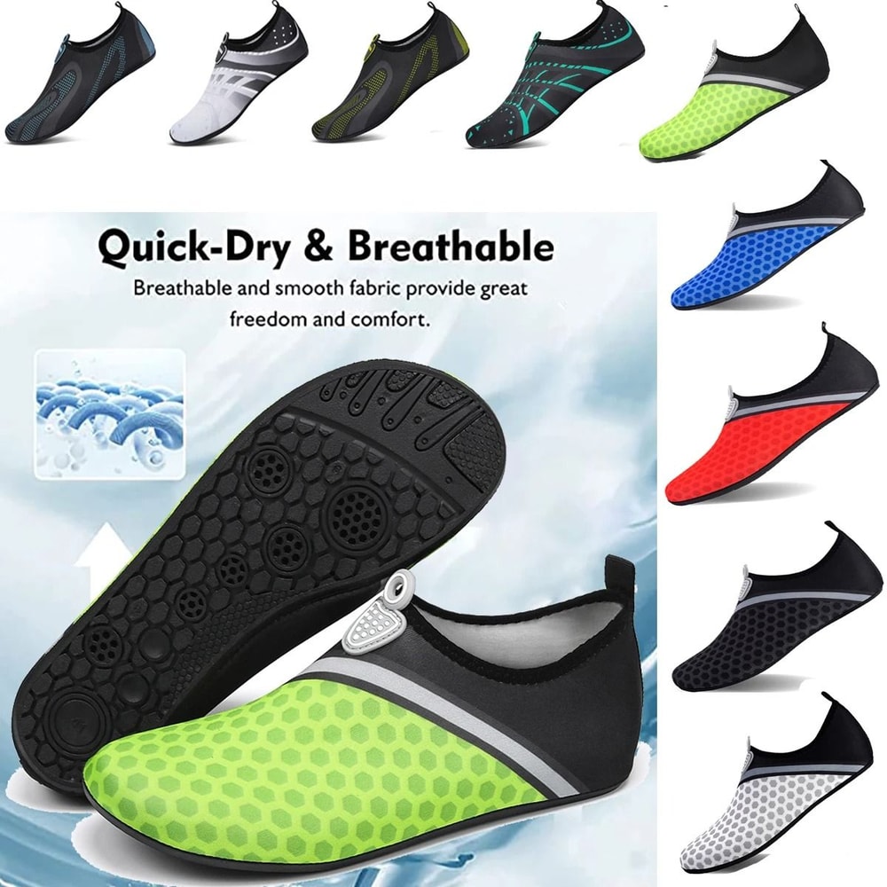 Unisex Water Shoes Quick Dry Non Slip Beach Swim And Aqua Footwear 0