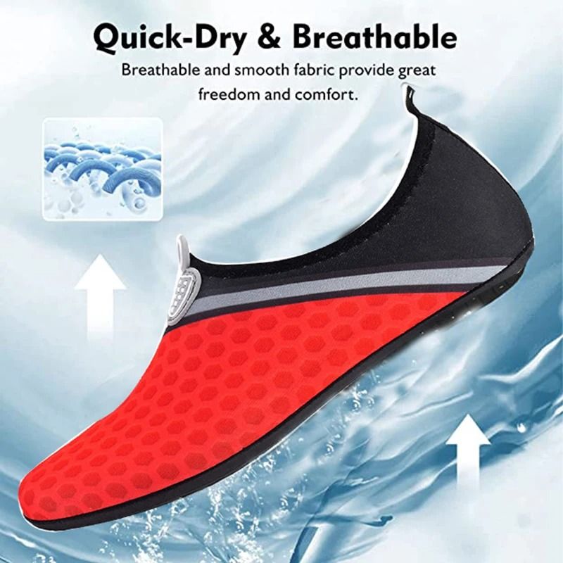 Unisex Water Shoes Quick Dry Non Slip Beach Swim And Aqua Footwear 5