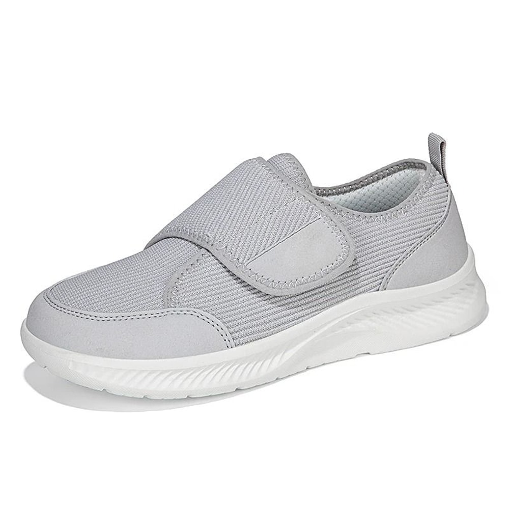 Womens Anti Slip Walking Shoes Soft Sole Velcro Breathable Casual Footwear 8