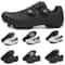 Professional MTB And Road Bike Cycling Shoes With Double Buckles 0