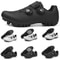 Professional MTB And Road Bike Cycling Shoes With Double Buckles 0