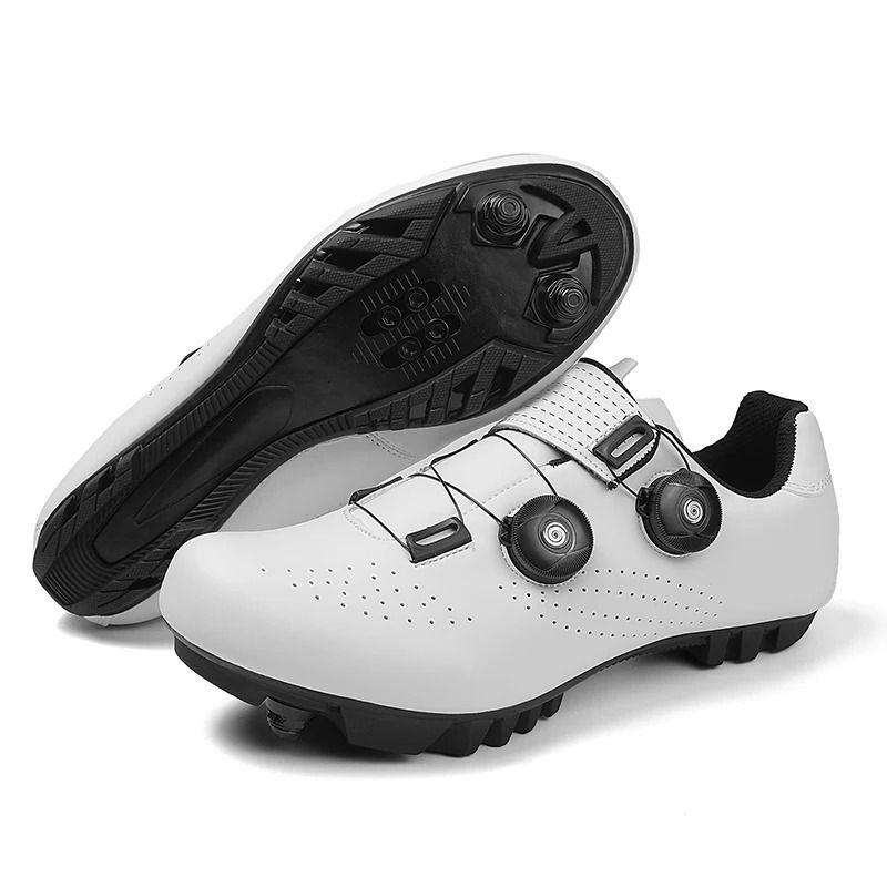 Professional MTB And Road Bike Cycling Shoes With Double Buckles 10