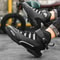 Mens Motorcycle Boots Leather Anti Slip Racing Ankle Riding Footwear 3