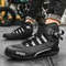 Mens Motorcycle Boots Leather Anti Slip Racing Ankle Riding Footwear 4