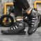 Mens Motorcycle Boots Leather Anti Slip Racing Ankle Riding Footwear 5