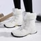 Womens Winter Snow Boots Warm Velvet Lined Non Slip Wide Toe Footwear 4