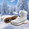 Mens Winter Snow Boots Warm Fur Lined Non Slip Ankle Outdoor Footwear 5