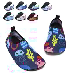 kids water shoes quick dry barefoot beach and swim footwear