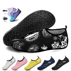 unisex quick dry water shoes breathable non slip beach and swim footwear