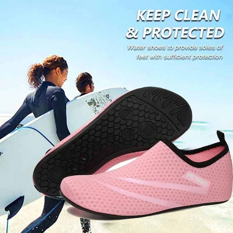 Unisex Quick Dry Water Shoes Breathable Non Slip Beach And Swim Footwear 2